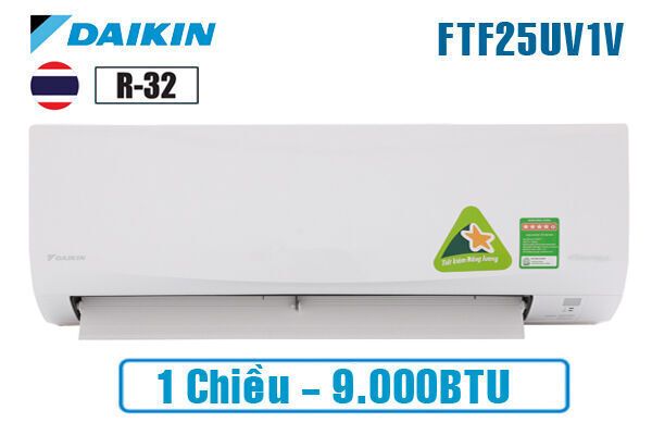 Máy Lạnh Daikin dòng thường FTF25UV1V/RF25UV1V công suất 1.0HP