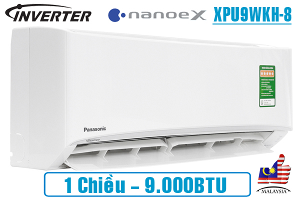 Máy lạnh Panasonic Inverter CU/CS-XPU9WKH-8 công suất 1.0HP